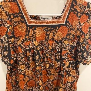 Vintage Expressions Floral MuuMuu